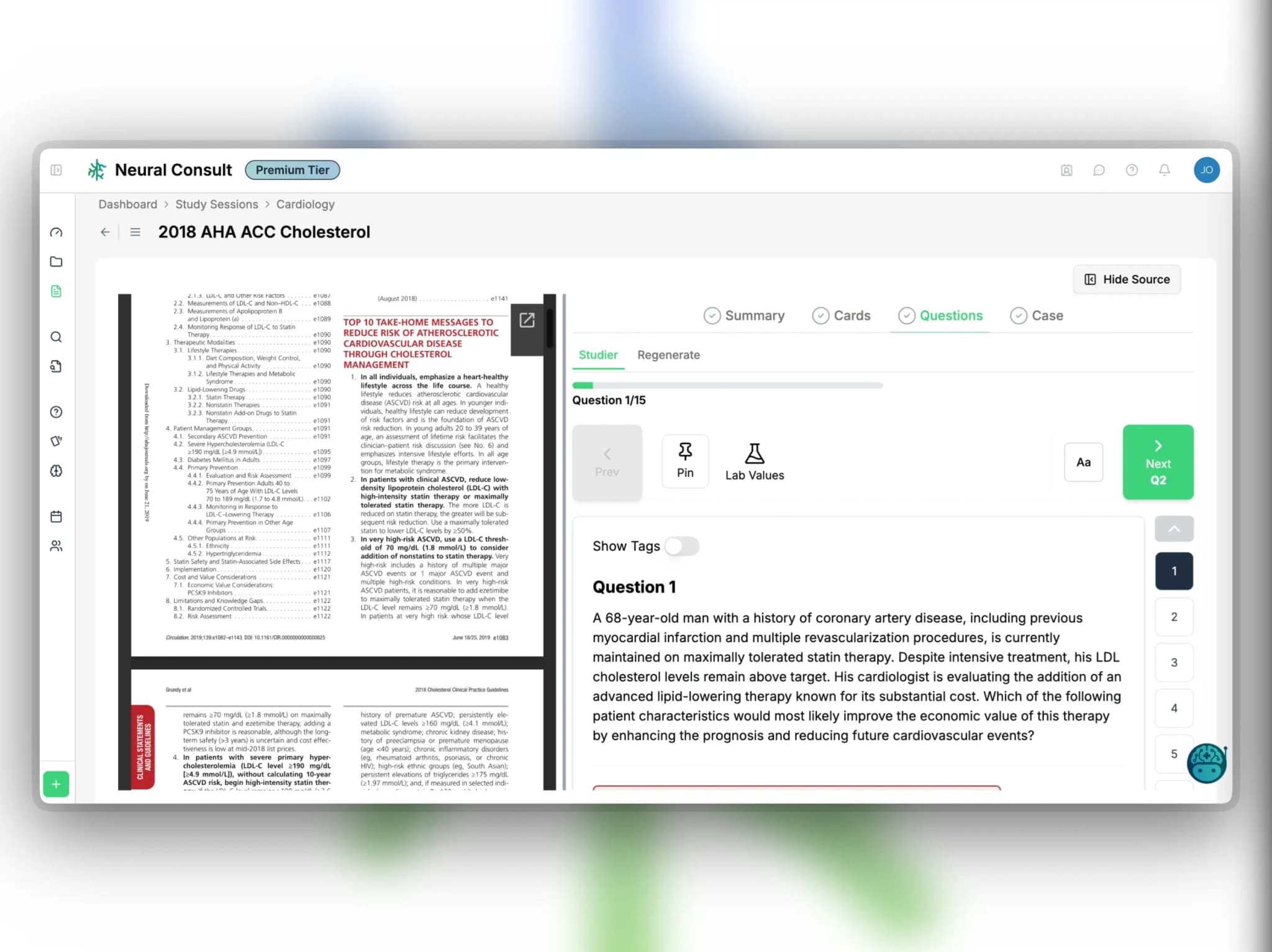 Step 2: Open a file to start studying all the resources you need to master the material